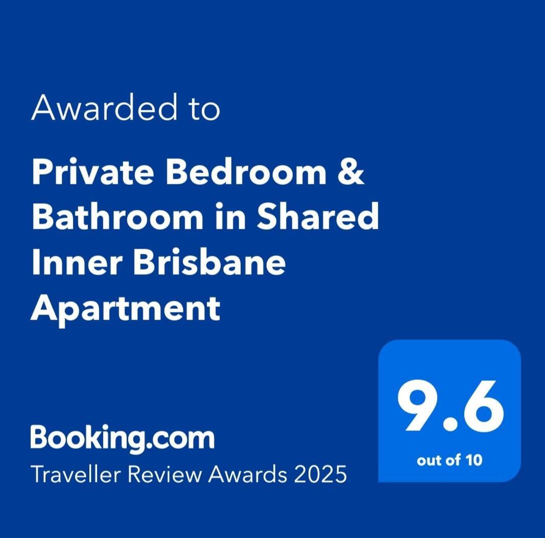 Private Bedroom & Bathroom In Shared Inner Brisbane Apartment Esterno foto